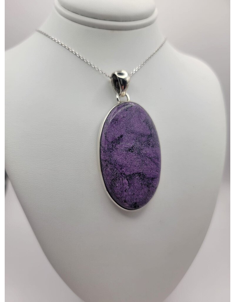Stichtite Pendant #21 - Gemstone