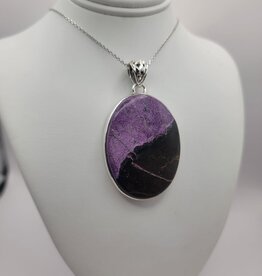 Stichtite Pendant #26 - Gemstone