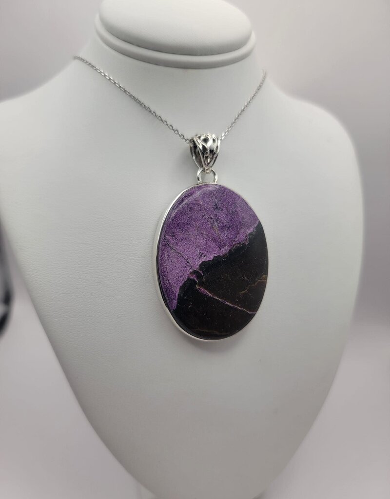 Stichtite Pendant #26 - Gemstone