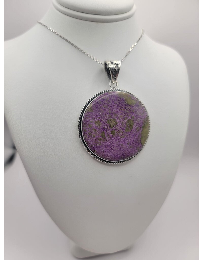 Stichtite Pendant #28 - Gemstone