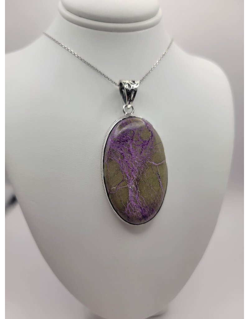 Stichtite Pendant #29 - Gemstone