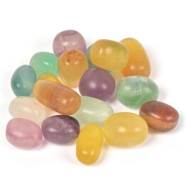 Candy Fluorite - Extra Large Gemstone Tumbled UV Reactive