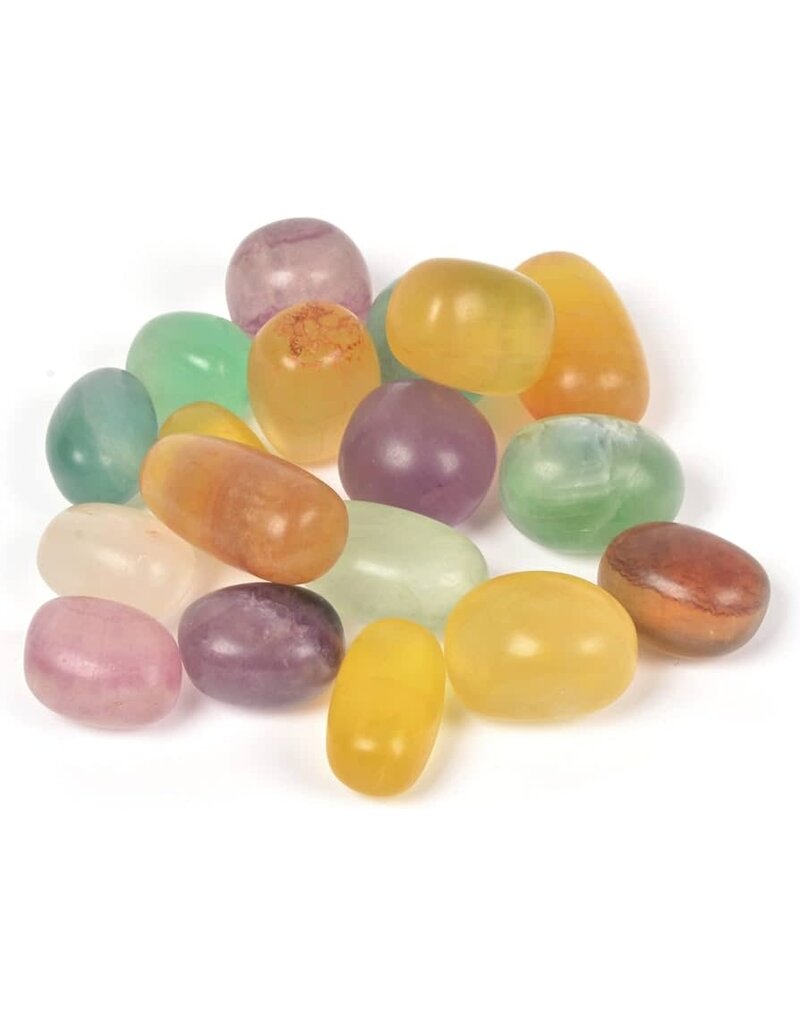 Candy Fluorite - Extra Large Gemstone Tumbled