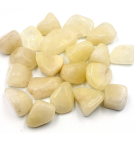 Sulfur Quartz - Extra Large Gemstone Tumbled