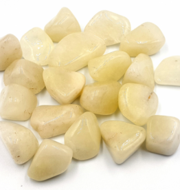 Sulfur Quartz - Medium Gemstone Tumbled