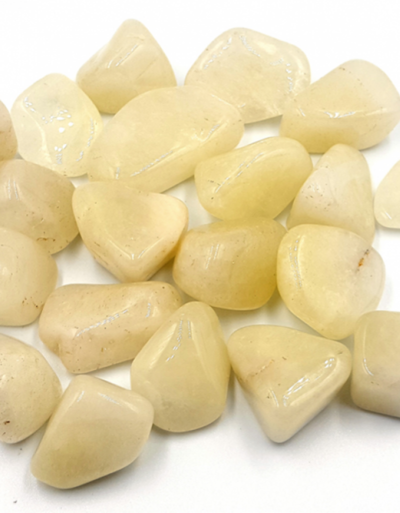 Sulfur Quartz - Medium Gemstone Tumbled
