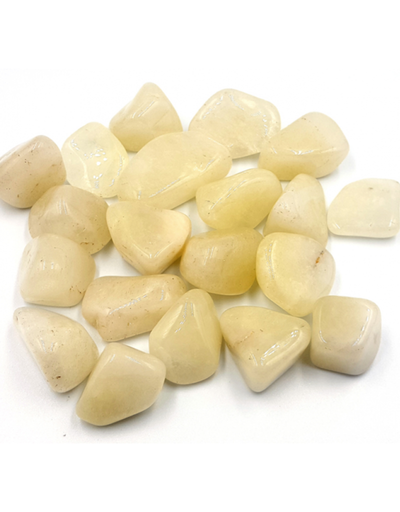 Sulfur Quartz - Medium Gemstone Tumbled