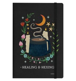 Healing and Hexing Hardcover Notebook