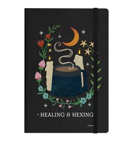 Healing and Hexing Hardcover Notebook