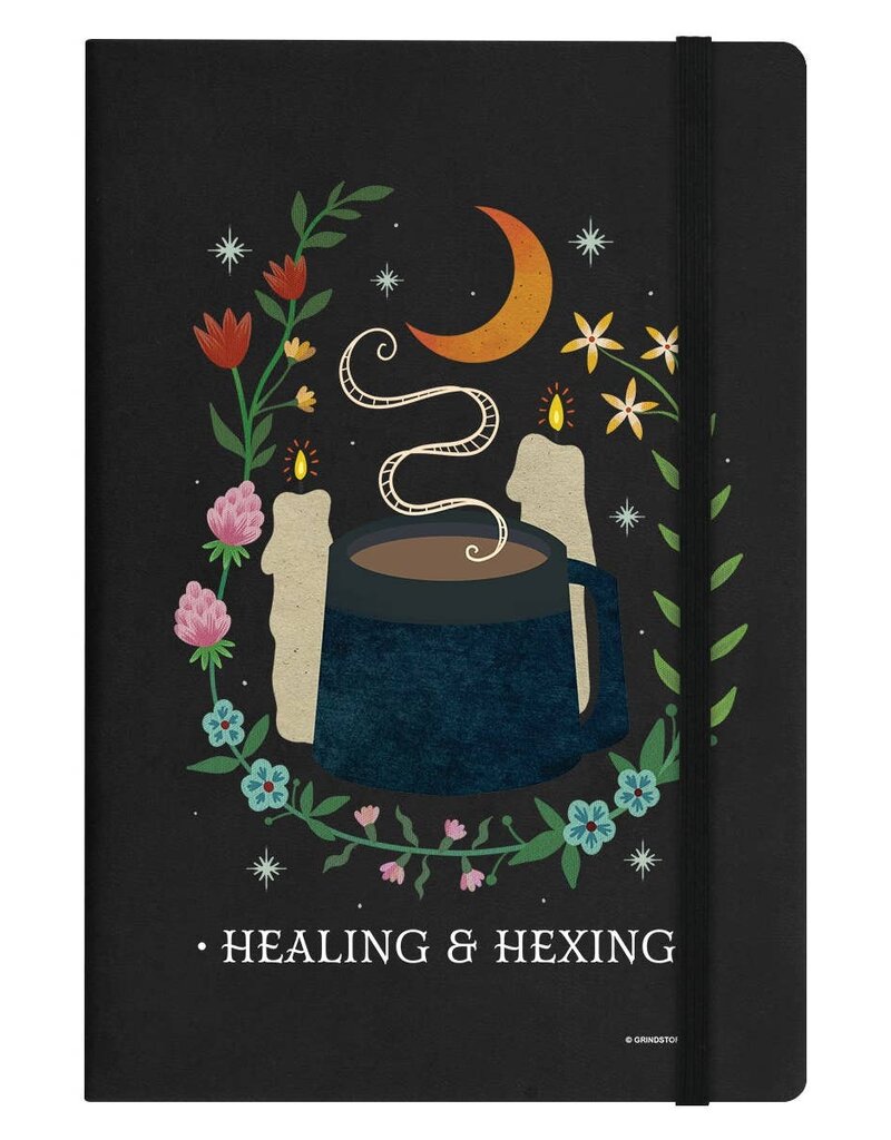 Healing and Hexing Hardcover Notebook