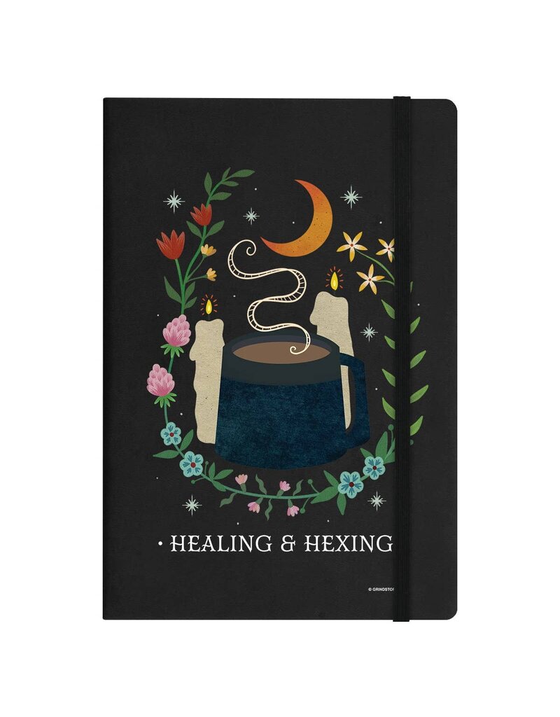 Healing and Hexing Hardcover Notebook