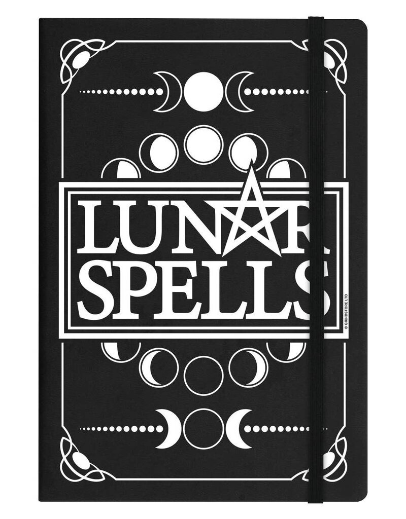 Lunar Spells Hardcover Notebook