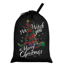 We Witch You a Merry Christmas Santa Sack