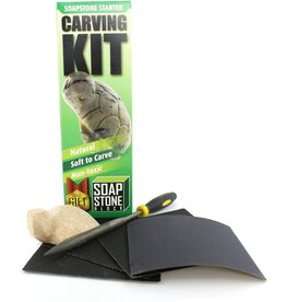 Soapstone Carving Kit - Turtle