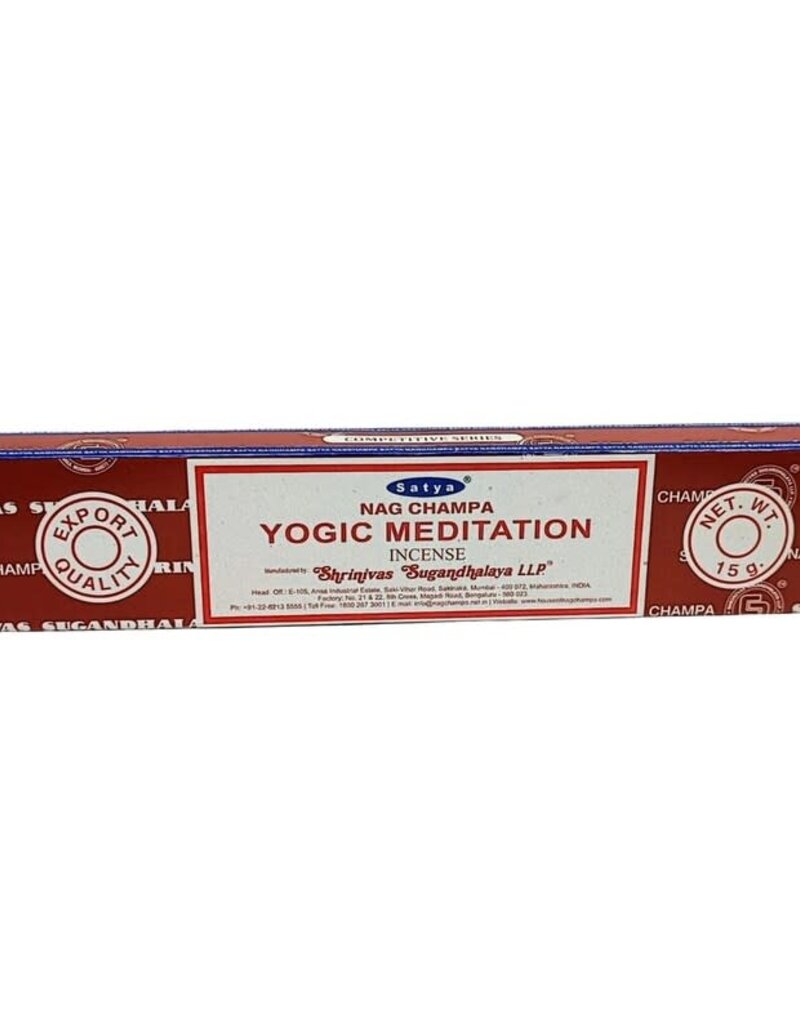 Satya Yogic Meditation Stick Incense 15 gr
