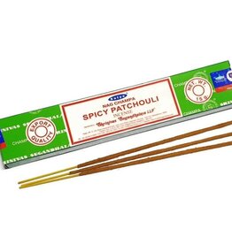Satya Spicy Patchouli Stick Incense 15 gr