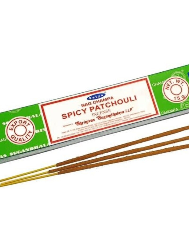 Satya Spicy Patchouli Stick Incense 15 gr