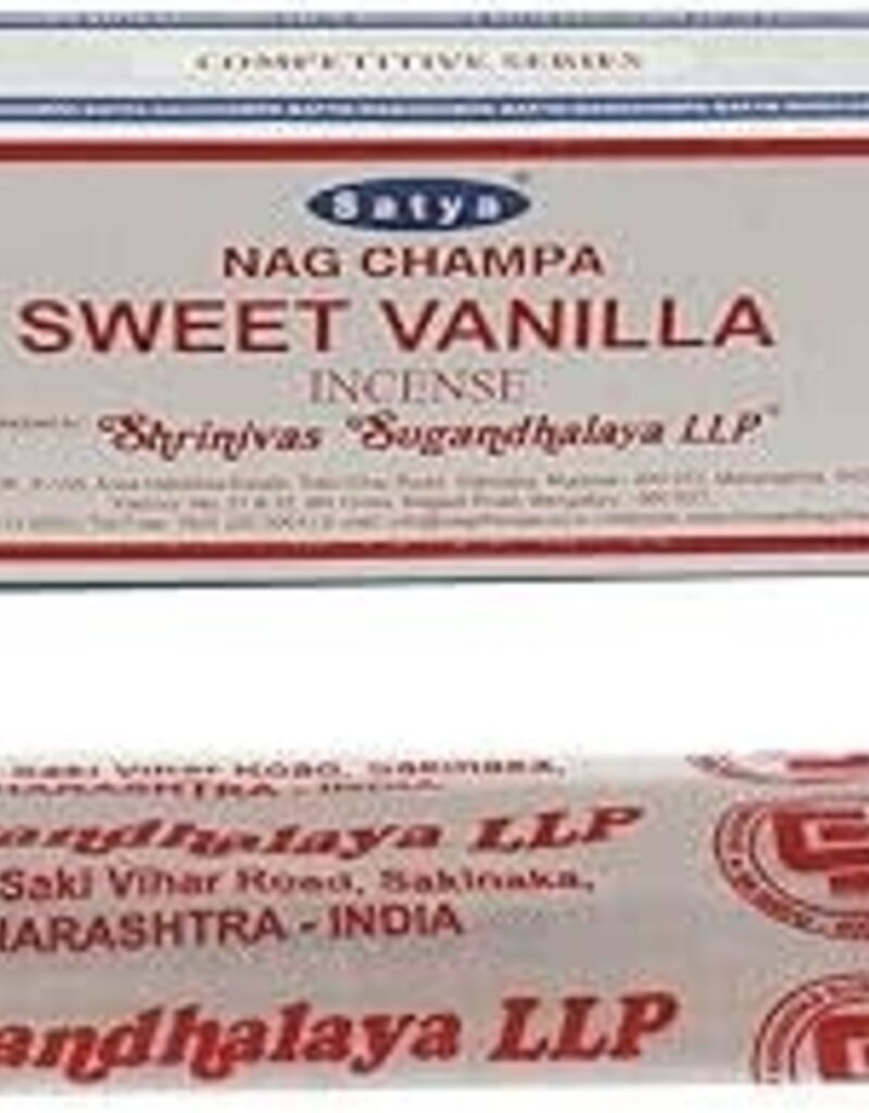 Satya Sweet Vanilla Stick Incense 15 gr
