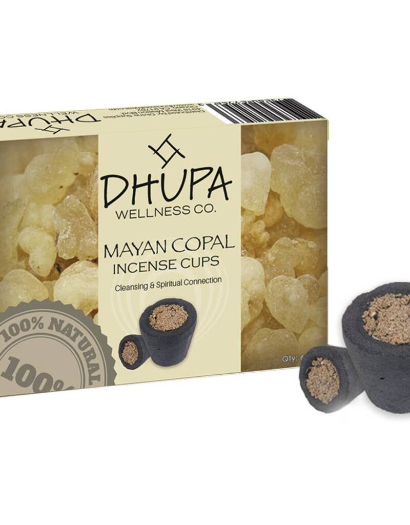 Mayan Copal Box  6 Smudge Cups