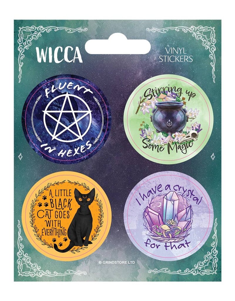 Wicca  - Vinyl Sticker Set