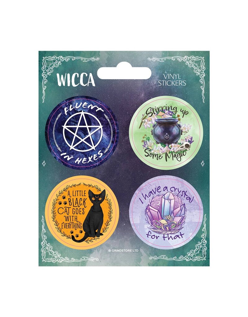 Wicca  - Vinyl Sticker Set