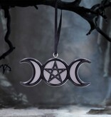 Nemesis Now Triple Moon Magic Hanging Ornament 7.5cm
