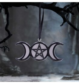 Nemesis Now Triple Moon Magic Hanging Ornament 7.5cm