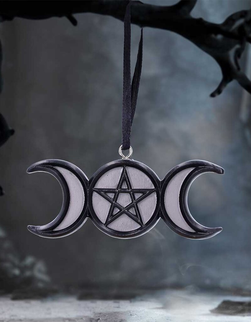 Nemesis Now Triple Moon Magic Hanging Ornament 7.5cm