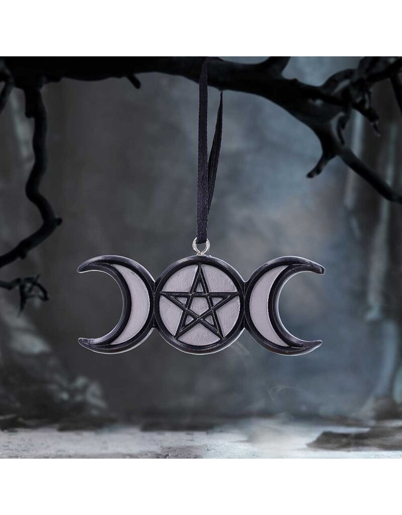 Nemesis Now Triple Moon Magic Hanging Ornament 7.5cm