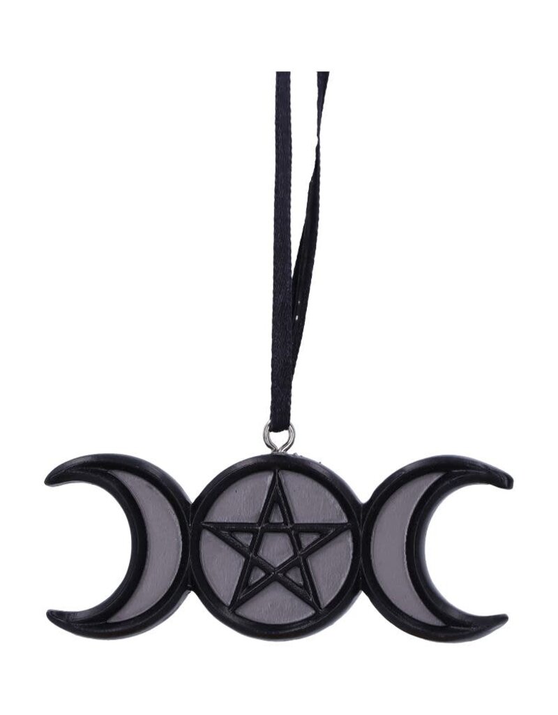 Nemesis Now Triple Moon Magic Hanging Ornament 7.5cm