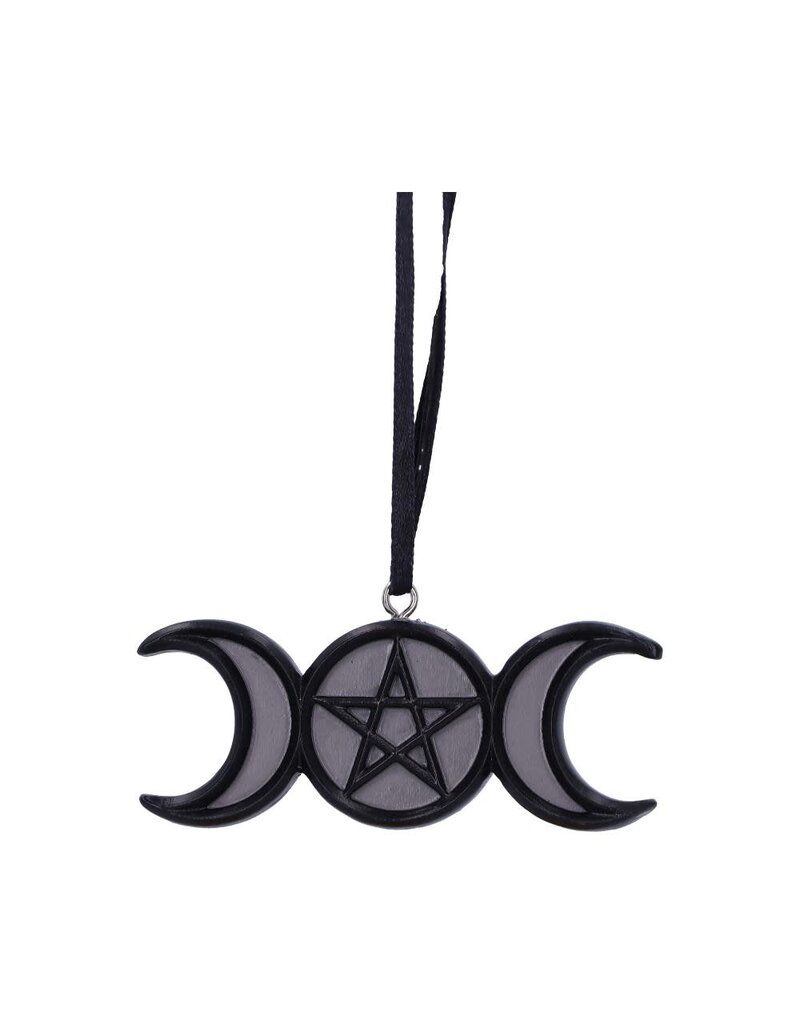 Nemesis Now Triple Moon Magic Hanging Ornament 7.5cm