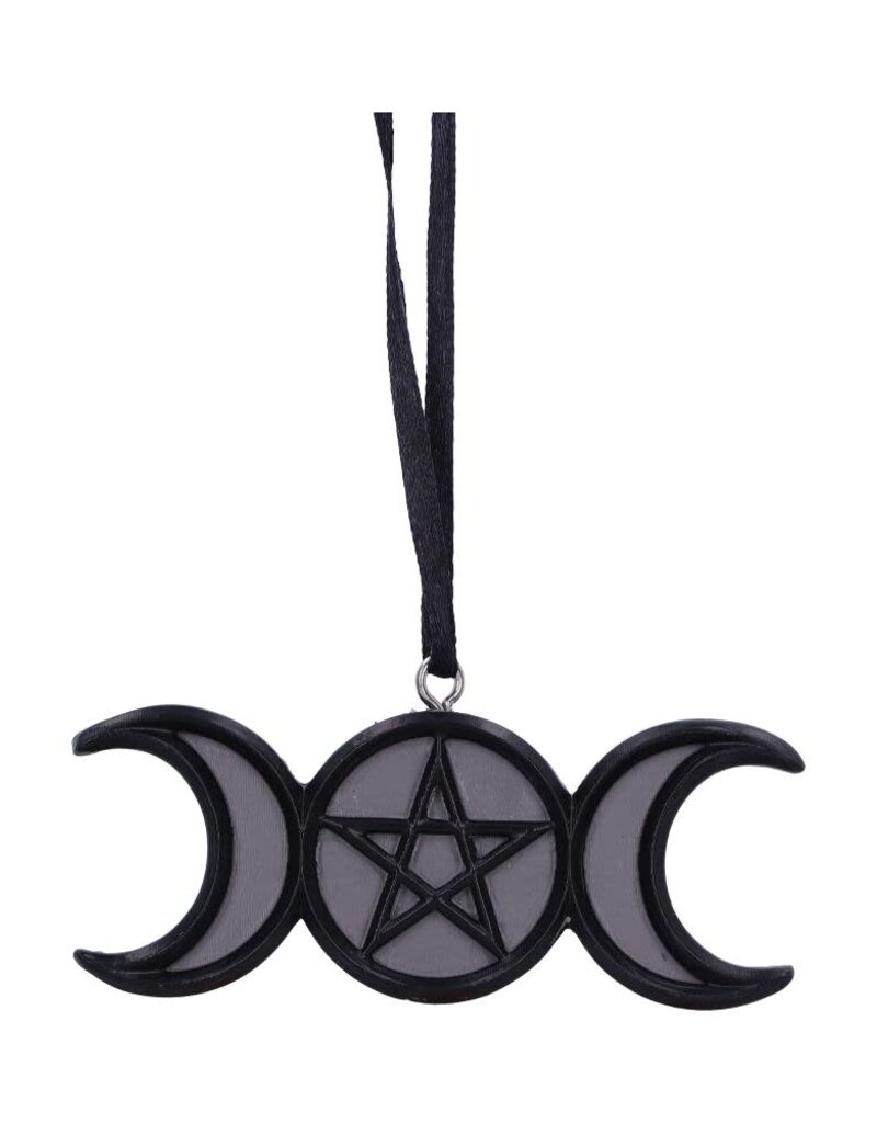 Nemesis Now Triple Moon Magic Hanging Ornament 7.5cm