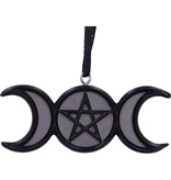 Nemesis Now Triple Moon Magic Hanging Ornament 7.5cm