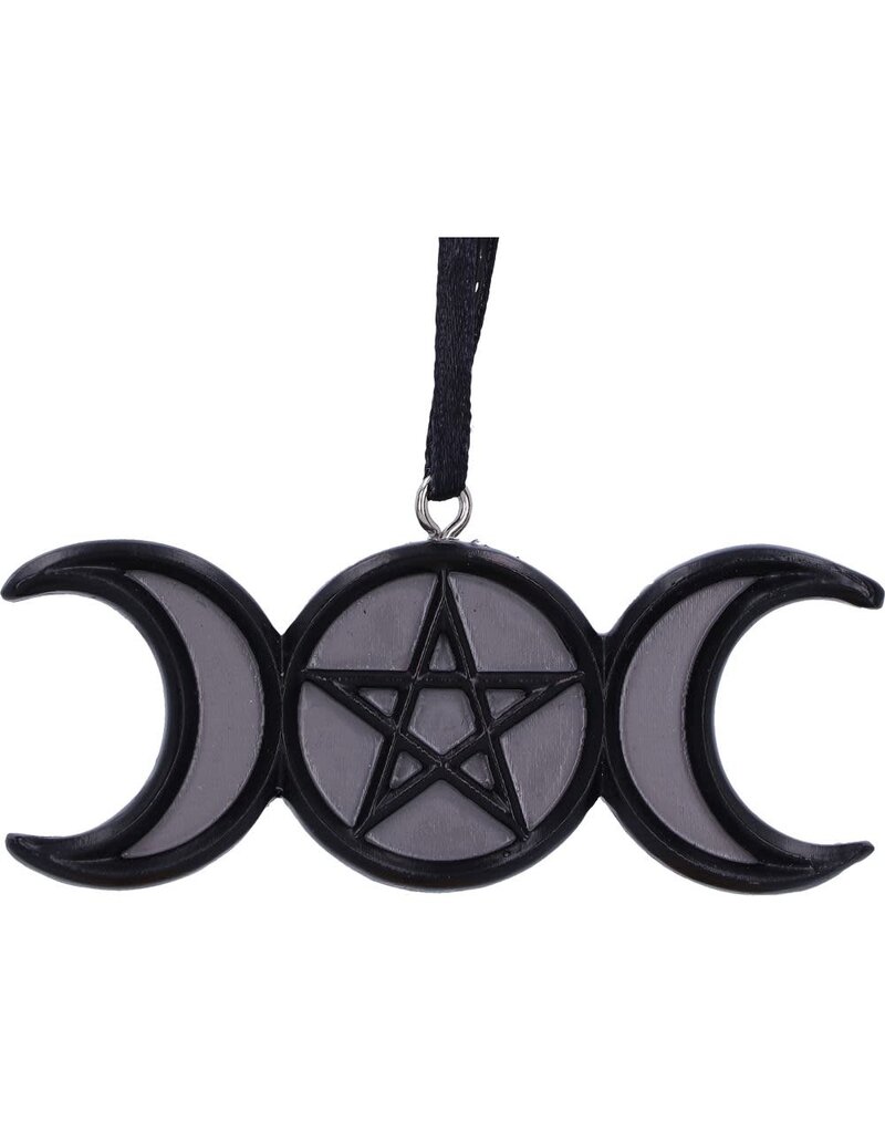 Nemesis Now Triple Moon Magic Hanging Ornament 7.5cm