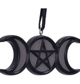 Nemesis Now Triple Moon Magic Hanging Ornament 7.5cm