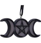 Nemesis Now Triple Moon Magic Hanging Ornament 7.5cm