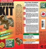 Soapstone Carving Kit - Elephant