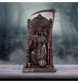 Nemesis Now Santa Muerte's Throne 22cm - Bronze (M5*)