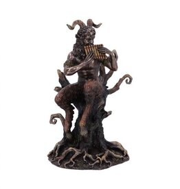 Nemesis Now Pan's Melody 24 cm - Bronze (K1*)