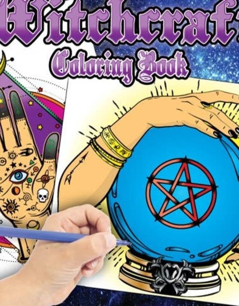 Witchcraft Coloring Book