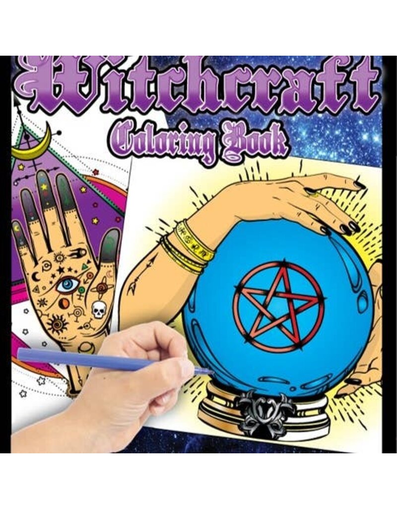 Witchcraft Coloring Book