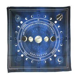 Moon Phases Divination Cloth