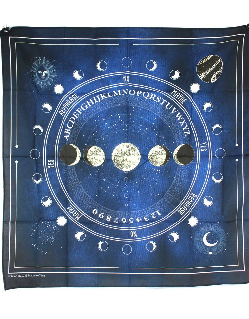 Moon Phases Divination Cloth