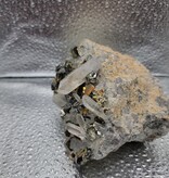 Pyrite & Quartz Cluster - Gemstone 11