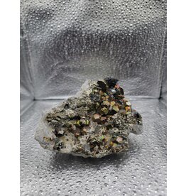 Pyrite & Quartz Cluster - Gemstone 2