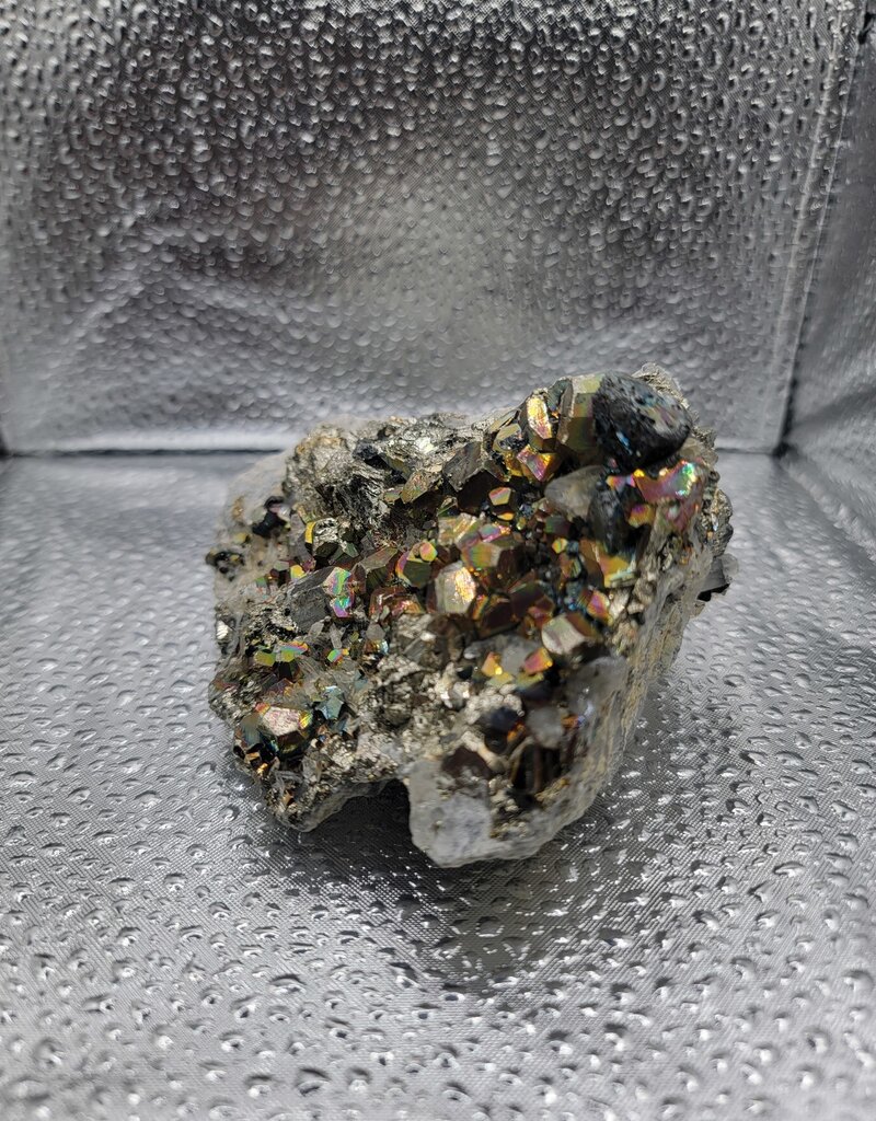 Pyrite & Quartz Cluster - Gemstone 2