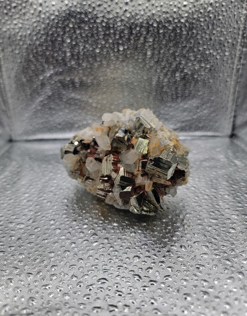 Pyrite & Quartz Cluster - Gemstone 4