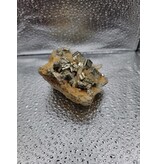 Pyrite & Quartz Cluster - Gemstone 6
