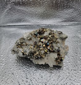 Pyrite & Quartz Cluster - Gemstone 8