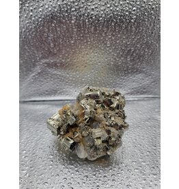 Pyrite & Quartz Cluster - Gemstone 29